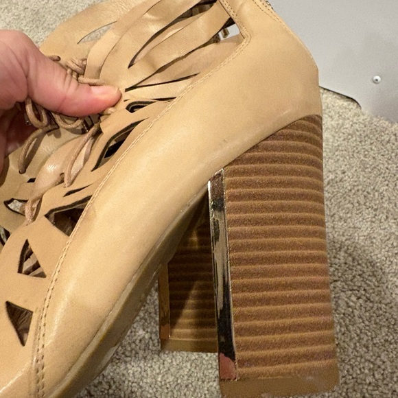 Call It Spring Tan Heels - Picture 3 of 4